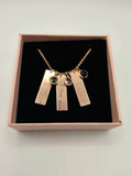 Birthstone Custom Bar Necklace
