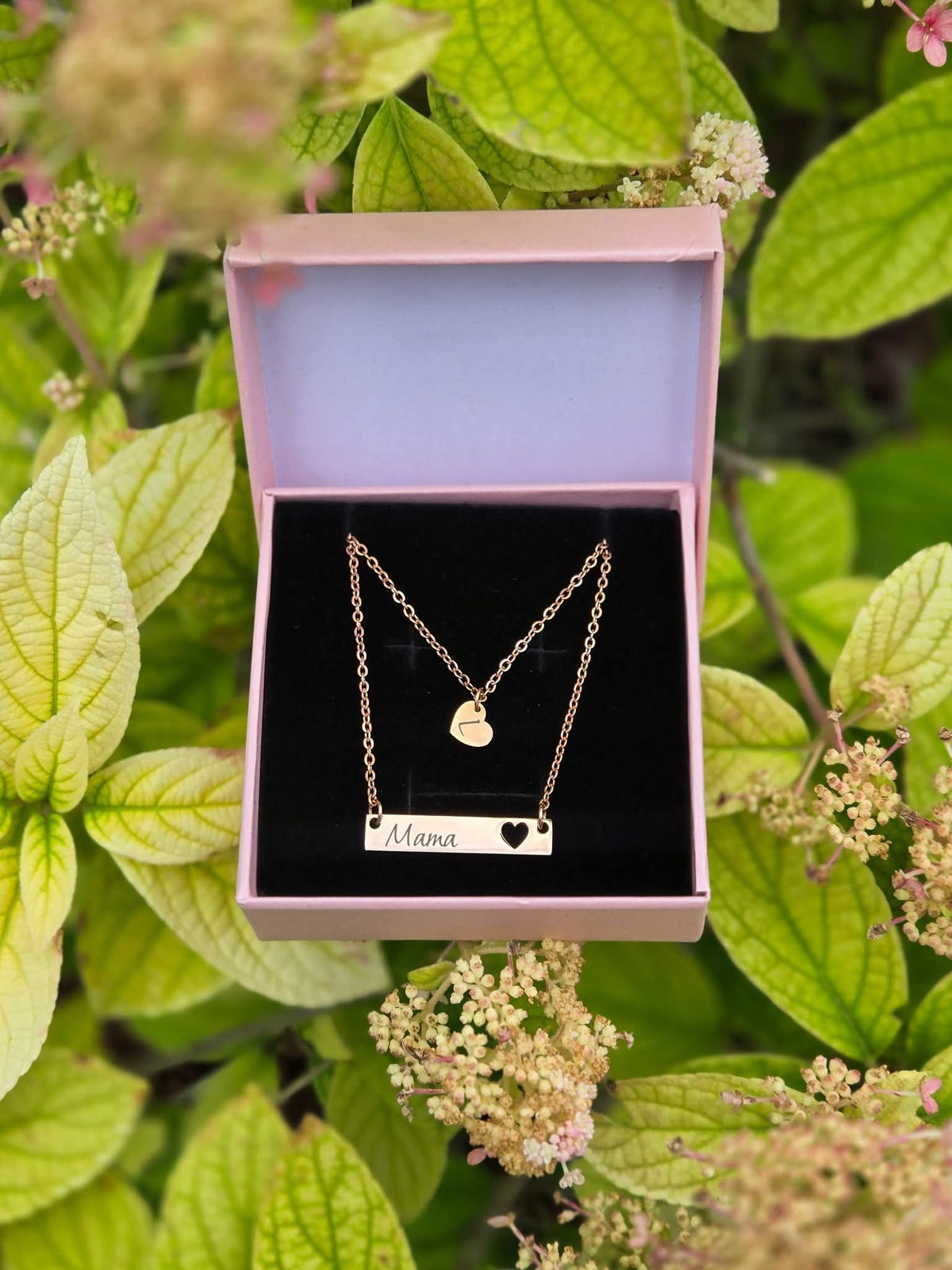 Mama and Mini necklace set