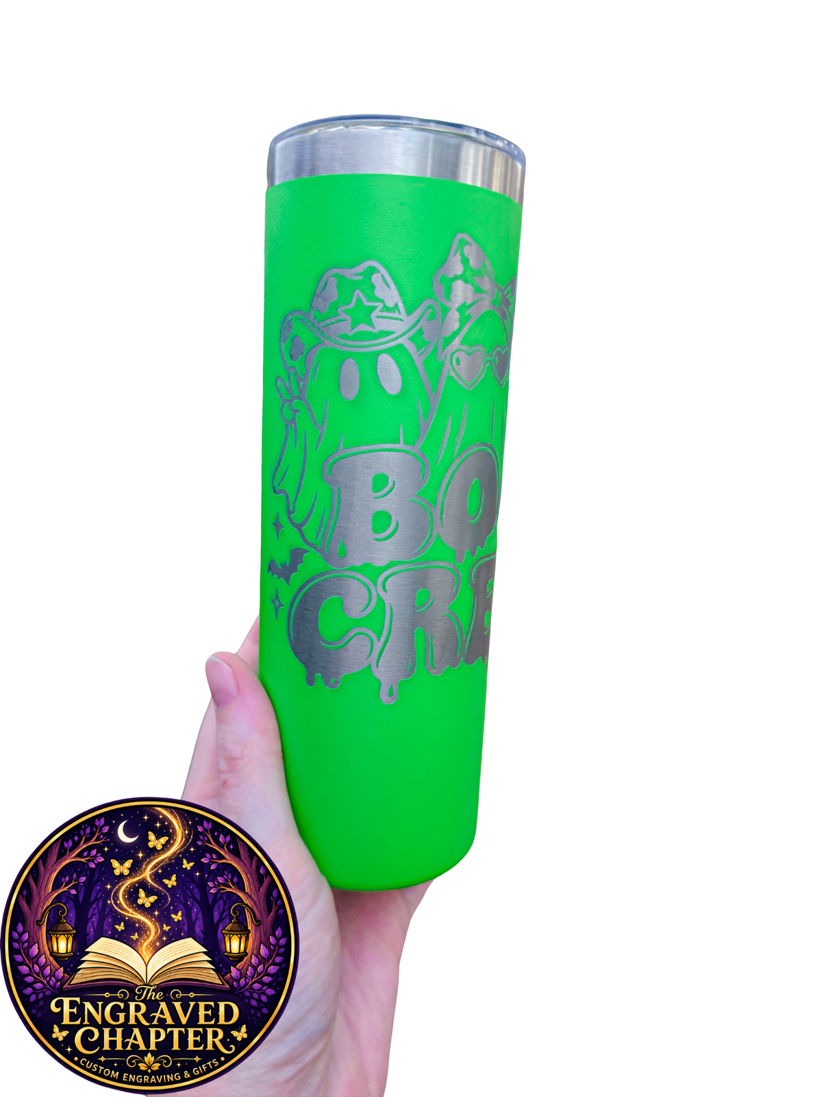 Green Boo Crew Tumbler