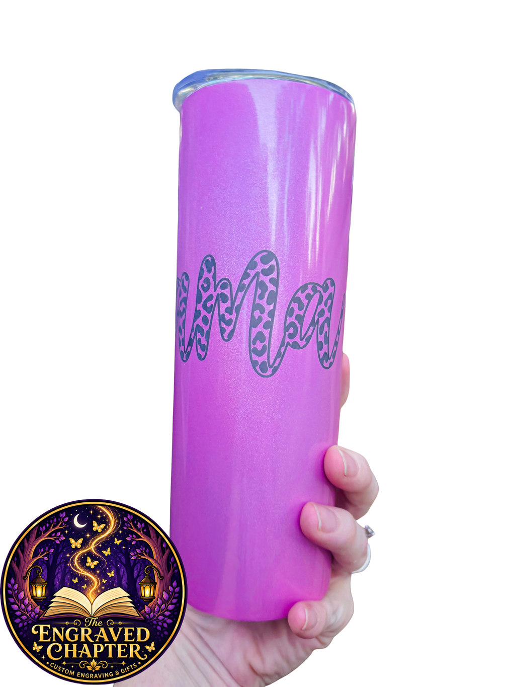 Pink Mama Leopard Tumbler