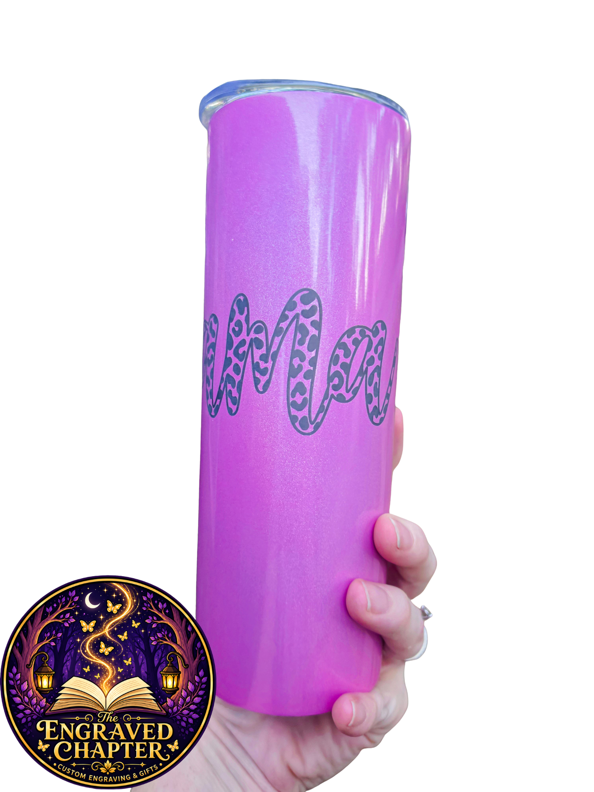 Pink Mama Leopard Tumbler