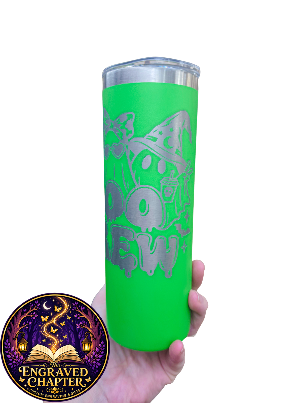 Green Boo Crew Tumbler