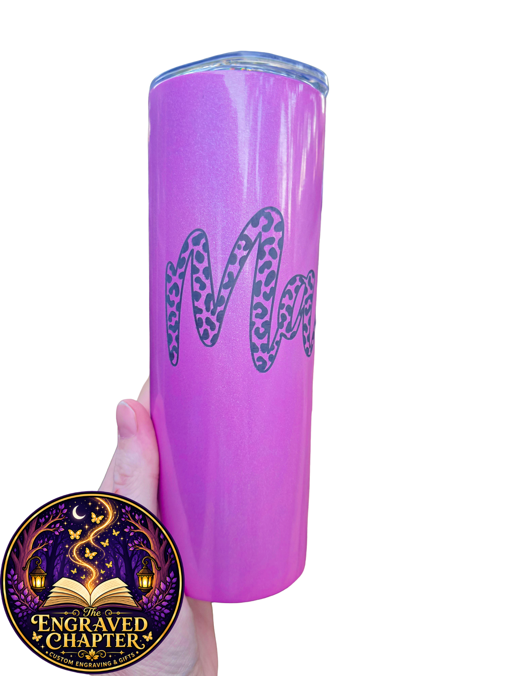 Pink Mama Leopard Tumbler