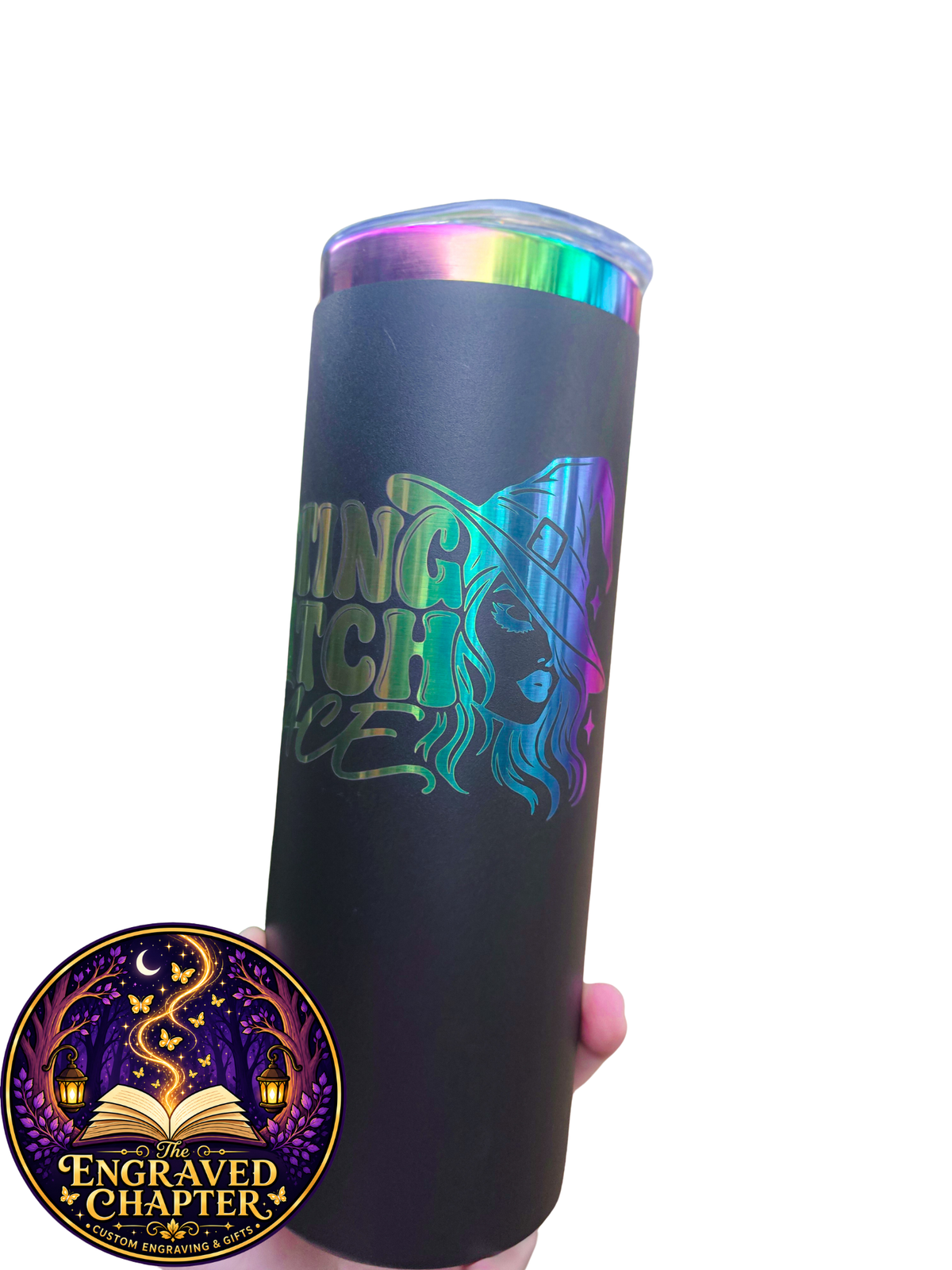 Resting Witch Face Tumbler