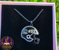 Football Helmet Necklace